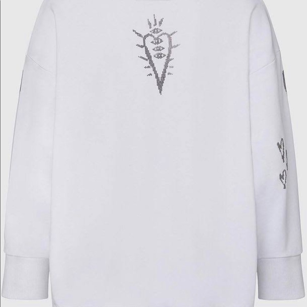 NWT Diesel Women’s White Sweatshirt - Picture 2 of 6